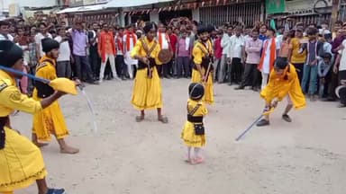 विशाल गणेश विसर्जन शोभा यात्रा @gangapurcitynews #gangapurcity #livetv