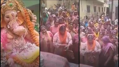 नहटौर। गयारह दिवसीय गणेश महोत्सव के बाद आज जलूस के बाद श्री गणेश विषर्जन
#श्रीगणेश#महोत्सव#2022#बैराज #बिजनोंर