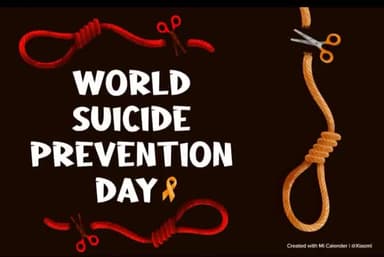 "World Suicide Prevention Day"
#suicideprevention #mentalhealth #mentalhealthawareness #depression #mentalhealthmatters #anxiety #suicide #suicideawarness #10September #mentalillness #selfcare #suicideawareness