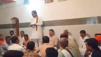 #सेवा_पखवाड़ा , #निकाय चुनाव और #स्नातक #निर्वाचन हेतु #देवरिया नगर मण्डल की बैठक में रहा।
#अमृतकाल