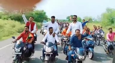 #स्वागत_वंदन_अभिनंदन
*भारतीय जनता पार्टी के नवनियुक्त प्रदेश अध्यक्ष आदरणीय अरुण साव जी के प्रथम सूरजपुर जिला आगमन पर भाजयुमो द्वारा मोटर साइकिल रैली से स्वागत अभिनंदन किया।।*