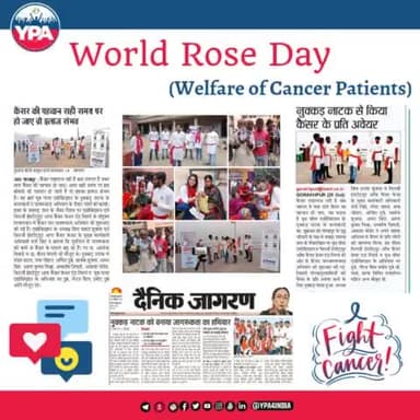 #gift #welfareofcancer #handmadegifts #follow #flowers #roseflower #2022 #india #ypa #ypawishes #ypa4india