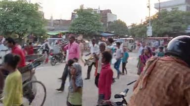 करनैलगंज: करनैलगंज में राम और लक्ष्मण की यात्रा धूमधाम से निकाली गई#ajay @@