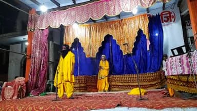 रामलीला में सातवे दिवस पर सूपर्ण खां की नासिका भंग सीता हरण की लीला हुई
#rammndir
#rammandirmarg
#newsheadlines