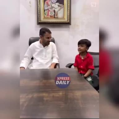 8 साल के अंश के हुए फेन तेज प्रताप यादव #xpressdaily @rohtas.samachar