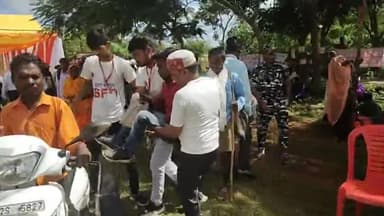 एक दिवसीय विशाल स्वास्थ्य शिविर में अभाविप #STUDENT_ FOR_SEVA (SFS) इकाई शहपुरा द्वारा किया गया सेवा कार्य