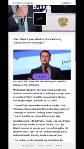 #elon #musk #on #russiaukrianewar #russia #putin #twitter #poll
