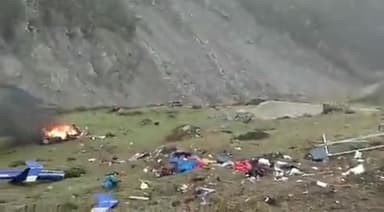 helicopter crashed, pilot dead
#defencerelatednews #newsalerts #indianpost #media #biharjdu