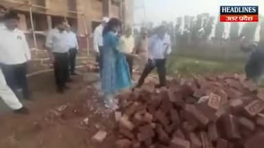 चंदौली:DMईशा दुहन ने चकिया फिरोजपुर गांव मे घटिया निर्माण देख अधिकारीयों को डाट फटकार लगाई#यूपी#चकिया#चंदौली#वाराणसी