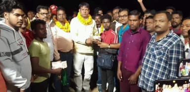 3रेखाबाद के फुटबॉल मैदान में #star #Sanjay #Club ने बाजी #मारी