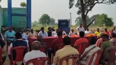 #रामगढ़_जिला के #नगर_परिषद क्षेत्र स्थित #दिगवार में माँ दुर्गा मंदिर निर्माण कमिटी द्वारा आयोजित बैठक सह ग्राम सभा मे शामिल हुए।