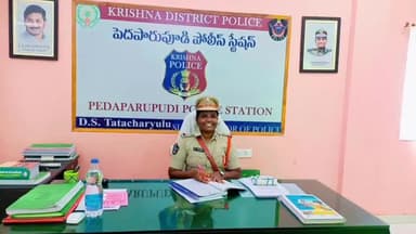 పెదపారుపూడి: పెదపారుపూడిలో శాంతిభద్రతలను పరిరక్షిస్తా -నూతన ఎస్ఐ నాగ కళ్యాణి