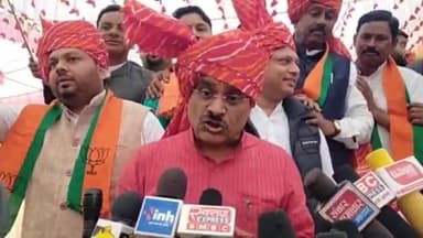 गंधवानी: भाजपा के प्रदेश अध्यक्ष विष्णुदत्त शर्मा ने जयस को बताया कांग्रेस की बी टीम #जयस #bjp