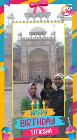 दुनिया की हर ख़ुशी तुम्हारे दामन में हो,
ख्वाबों की हर मंजिल तुम्हारे कदमों में हो।
घर की रौनक, मेरी नन्ही परी हैप्पी बर्थडे🎂💐
#बर्थडे #birthday #happybirthday #happy #हैप्पीबर्थडे