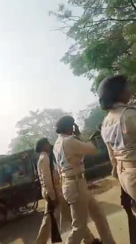 नवनिर्वाचित बिहार पुलिस ट्रेनिंग के दौरान किए रोड मार्च (मोतिहारी) #publickipehel #motiharidm #updated #newsupdates