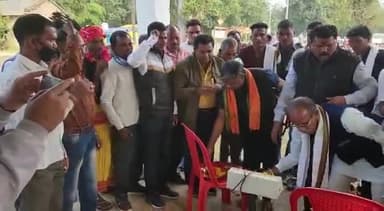 केशकाल: विधायक श्री संतराम नेताम ने किया चिंगगार में अस्थाई धान खरीदी केन्द्र का शुभारंभ।।#keshkal