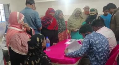 #भूली_वार्ड_नंबर_17 में #आई_जांच#कैंप का #आयोजन किया #मुफ्त में #नेताजी_आई_हॉस्पिटल_रामचंद्र_के_सहयोग_से_#निशुल्क_ऑपरेशन