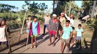 చిన్నారుకూరు గ్రామంలో గిరిజన సంప్రదాయ చిక్కుడు కాయ పండుగ నిర్వహించిన గ్రామస్థులు