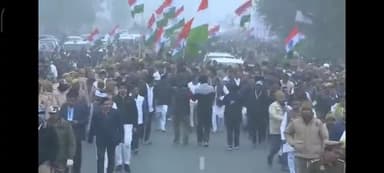 युवा हृदय सम्राट माननीय श्री राहुल गांधी जी के साथ #BharatJodoYatraInUP में शामिल हुआ l