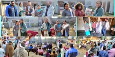 #JoinBJP अभियान के तहत #ऐलनाबाद के गांव दयासिंहथेड़ में इनेलो में रहे स. जसविंदरसिंह जी को भाजपा परिवार में शामिल किया।