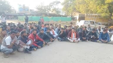 बड़ौद: फर्जी FIR को लेकर #प्रताप सिंह @आर्य जी के समर्थन में बडौद थाने का घेराव किया है