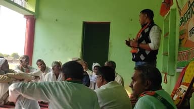 #भाजपा_धौलपुर बूथ समिति और पन्ना प्रमुख बैठक में अपेक्षित #पदाधिकारी और #कार्यकर्ताओ को सम्बोधित किया।