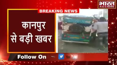 कानपुर: #कानपुर#कल्याणपुर स्टेशन के बहार लगता है ई रिक्शा वालो का जमावड़ा,सवारियों से भरा ई रिक्शा पलटा