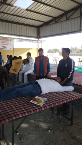 मौलासर में रखा गया blood donet 14 feb black day #february #moulasar #sonualkhpura #dspnews