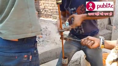#धनबाद:#समाजसेवी अब्दुल जब्बार के प्रयास से वार्ड 18 में हुआ #चापाकल #मरम्मत।