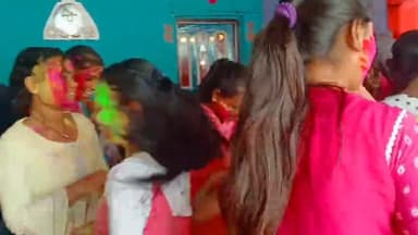 #trending #holi #s.s.s.tutorial में सौहार्दपूर्ण मनाया गया होली मिलन समारोह । @spisaras.skb #news