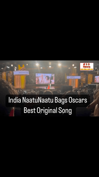 Congratulations RRR Team
India #NaatuNaatu Bags #Oscars Best Original Song 2023