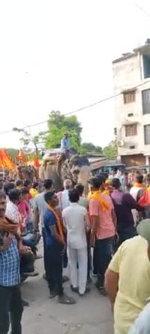 महाराजगंज रामनवमी सोभा यात्रा #ramnawami2023#bihar