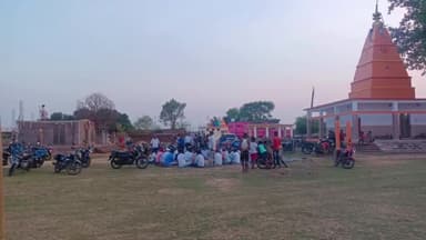 #विश्वा #मेला की #तैयारी को लेकर #मंट्टाड #झिलुवा में किया गया #बैठक