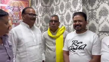 #डिप्टी सीएम ब्रजेश पाठक से मिले @ओपी राजभर
सुभासपा @अध्यक्ष ओपी राजभर ने की मुलाकात.@