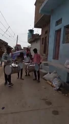 गौरिहार: संविधान निर्माता #भारत_रत्न बाबा साहब #डॉ_भीमराव_अम्बेडकर जी की 132वीं जयंती के अवसर पर ग्राम पंचायत बरहा में मनाई गई