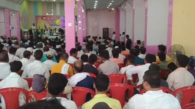 भीम राव अम्बेडकर जयंती समारोह पटना में पहुंचे कटरा प्रखंड के नेता #शमीम_नगवारा और मुकेश यादव साथ ही मुजफ्फरपुर के साथी