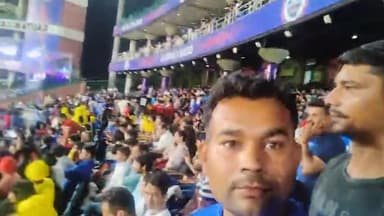 IPL फिरोज शाह कोटला मैदान दिल्ली में देखने का मोका मिला भोले चंद्रकांत लोधी को बड़ी खुशी की बात है #आइपीएल