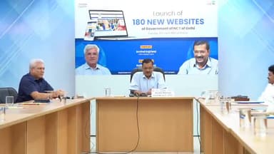 Delhi की सारी सेवाएं और जानकारी होंगी एक Click पर उपलब्ध! 💯
आज हम 50 विभागों की 180 New Websites Launch कर रहे है #AK