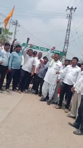 बसवा: बसवा सैनी समाज की मीटिंग आरक्षण की मांग बाजार में काली रैली @भारत #बसवा