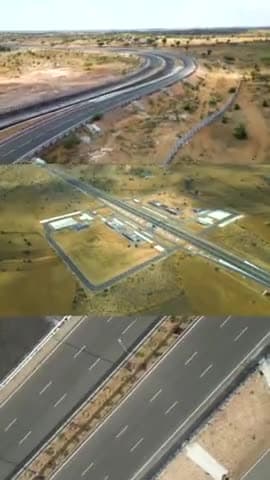 अमृतसर-जामनगर भारतमाला रोड़।
#PragatiKaHighway #gatishakti