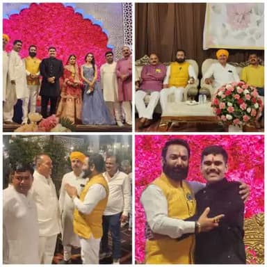 प्रिय अनुज निशांत ठाकुर को सुखमय वैवाहिक जीवन में प्रवेश हेतु हार्दिक शुभकामनाएँ 🌸💖💐
ईश्वर से आपके मंगलमय दांपत्य जीवन की कामना करता हूँ 🌼
बहुत बधाई 🎉
#शुभ_विवाह #raipur #raipurblog #raipurdiaries