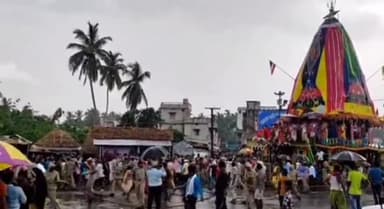 କେନ୍ଦ୍ରାପଡା: ଦ୍ବିତୀୟ ଦିନରେ ଗଡିଲା ତୁଳସୀ କ୍ଷେତ୍ରର ଶ୍ରୀ ସିଦ୍ଧ ବଳଦେବଜୀଉଙ୍କ ବ୍ରହ୍ମତାଳଧ୍ବଜ ରଥ