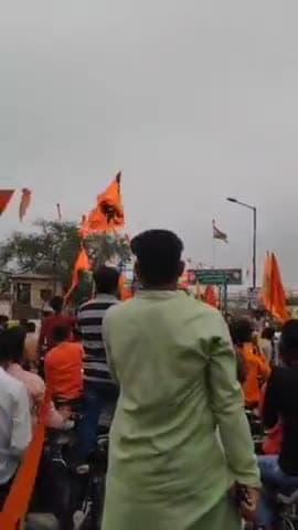 #फिरोजाबाद #भगवा_यात्रा में लाखों #भगवाधारी सम्मलित हुए। #shrikantryv #shrikantryvbjp @shrikantryv