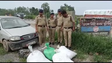 किच्छा :- #पुलभट्टा पुलिस ने #अल्टो #कार से भारी मात्रा में #अवैध कच्ची #शराब बरामद की। #किच्छा #पुलिस @realzeeshan