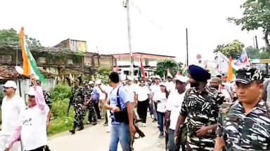 चक्रधरपुर: चक्रधरपुर के पोटका से आज़ादी के रंग #56 सीकेपी के संग 'वॉक ए थोन' पैदल मार्च कार्यक्रम आयोजित
