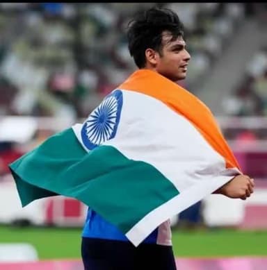 देश 🇮🇳 के लिए एक और अद्भुत क्षण!
नीरज चोपड़ा ने वर्ल्ड एथलेटिक्स चैंपियनशिप में स्वर्ण पदक जीतकर इतिहास रचा। पाकिस्तान के अरशद नदीम को हराकर नीरज #WorldAthleticsChamps में गोल्ड मेडल जीतने वाले पहले भारतीय बन गए।