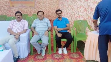 #उठो चलो और खेलो हर युवा का ये नारा है खेल हमें एक दूसरे से जोड़ता है 🏃🧑🦯
