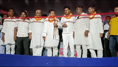 सुपौल: सुपौल में विश्वकर्मा पूजा के अवसर पर भव्य मेला का उद्घाटन करते कांग्रेस नेता मिन्नत रहमानी।
#minnatrahmani #supaul_mela