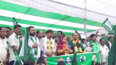 ତିିହିଡି: ରାଜନଗର ବିଧାୟକ ଧ୍ରୁବ ସାହୁଙ୍କ ନେତୃତ୍ୱରେ ବିଜୁ ପଟ୍ଟନାୟକ ପାର୍କ ଠାରୁ ବ୍ଲକ ପର୍ଯ୍ୟନ୍ତ ପଦଯାତ୍ରା ଅନୁଷ୍ଠିତ