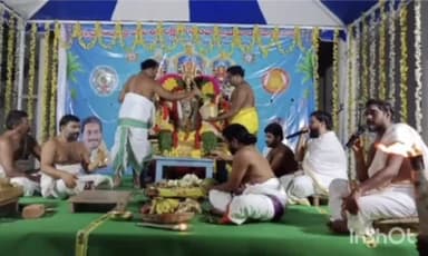 రాపురు: హిందూ ధర్మ పరిరక్షణలో భాగంగా రాపూర్ లో వైభవంగా నరసింహుని కళ్యాణోత్సవం